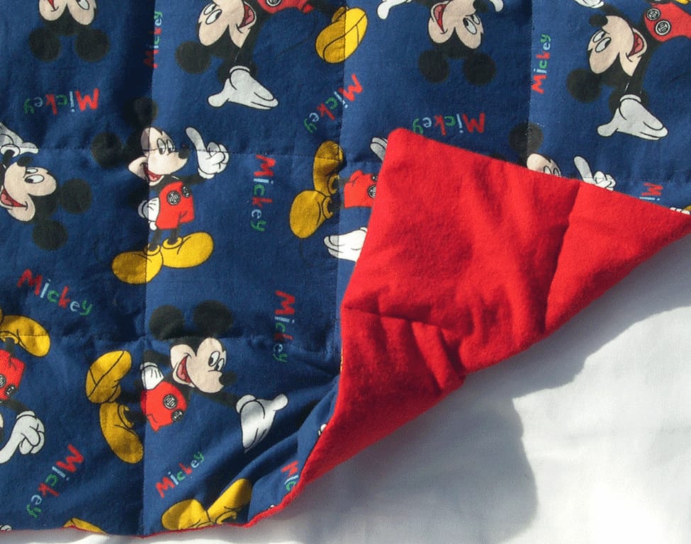 Printed Weighted Lap Pad Micky Mouse